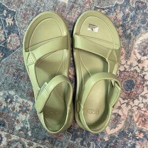 Teva Hurricane Drift Women's Sandals Size Womens 10 M 8 Yellow EVA Water Comfort